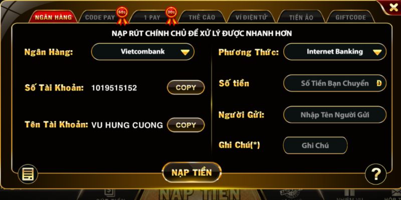 Các hình thức giao dịch